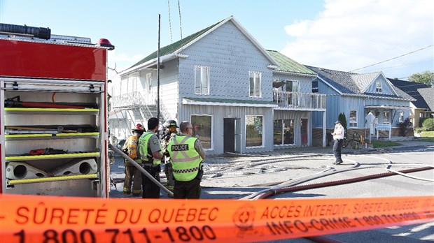 Incendie dans un immeuble à logements de Trois-Pistoles