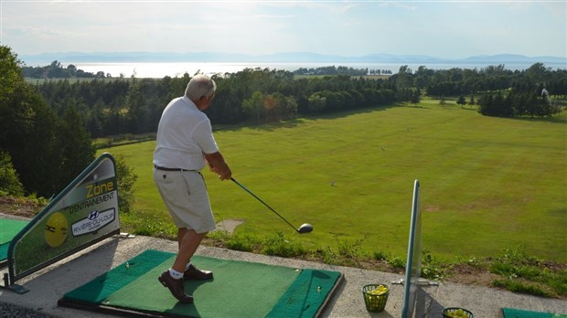 Tout nouveau champ de pratique au Club de golf de Rivière-du-Loup 