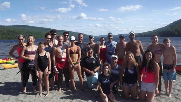 Succès pour la 6e traversée du lac Pohénégamook