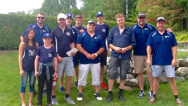 Un succès pour le tournoi de golf des Vaillants