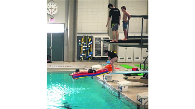 Cours de plongeon à Rivière-du-Loup