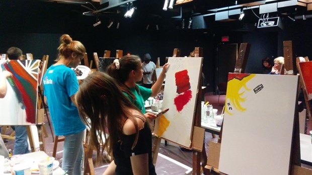 Création artistique, entre peinture et musique