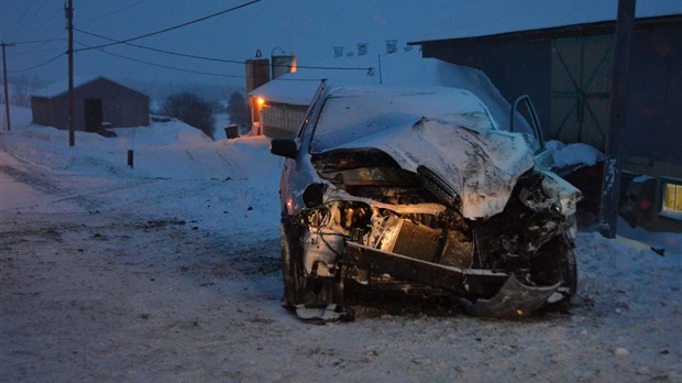 Une collision fait un blessé à Saint-Arsène