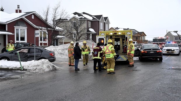Chaussée glissante: une collision fait deux blessés à Rivière-du-Loup
