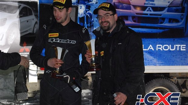 Israël Michaud remporte le rallye Mékinac