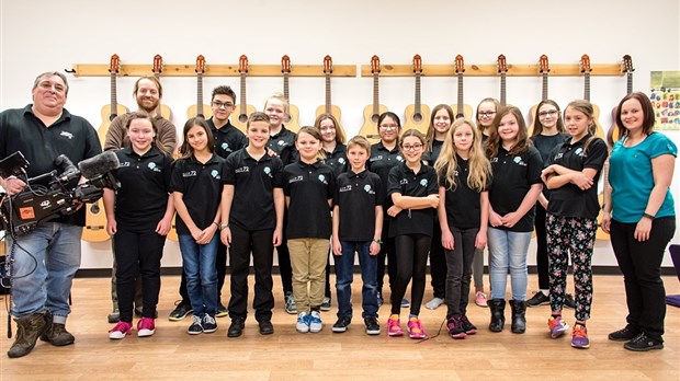 Jour de tournage pour la Voie Musicale de l’école Joly