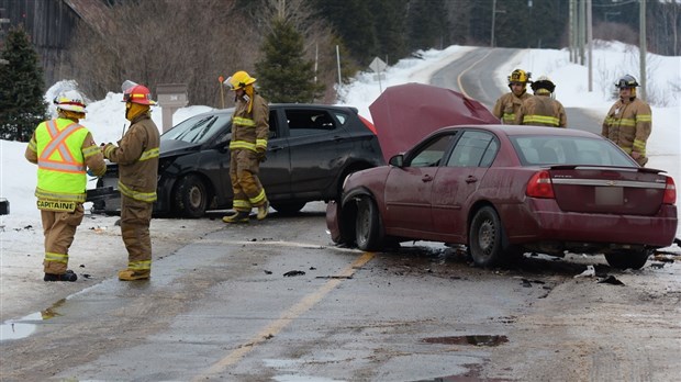 Collision à Saint-Alexandre-de-Kamouraska