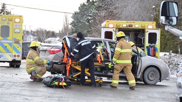  Collision à l’intersection des rues Saint-Pierre et Laval