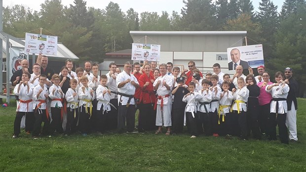 Succès pour le camp d’entrainement d’arts martiaux  