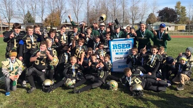 Un 3e championnat pour les Guerriers benjamins 