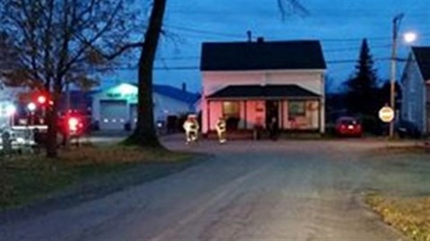 Intervention incendie à Saint-Épiphane