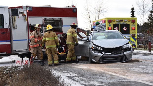Collision impliquant un autobus sur la rue Beaubien