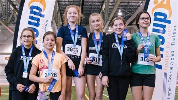Athlétisme : la Rencontre des P'tits Loups à Rivière-du-Loup
