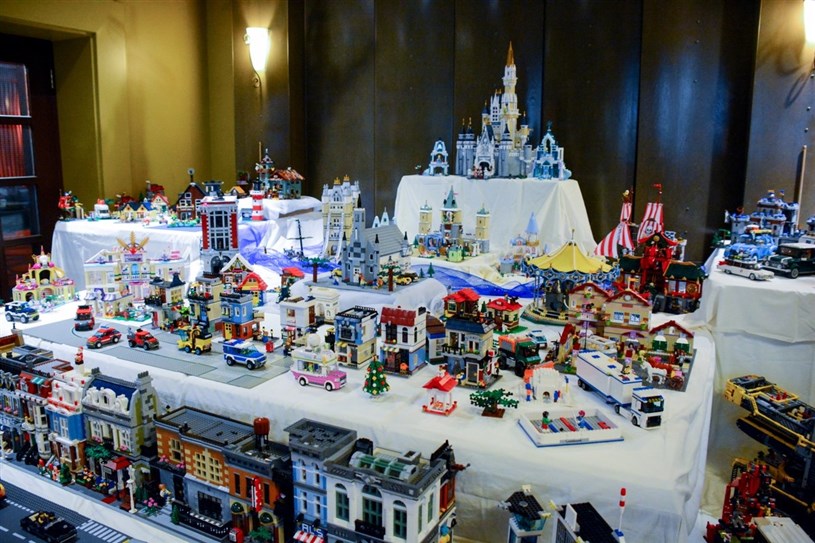 Lego village noel sale
