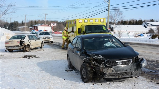 Accident à Rivière-du-Loup