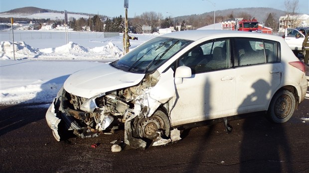 Collision à Dégelis