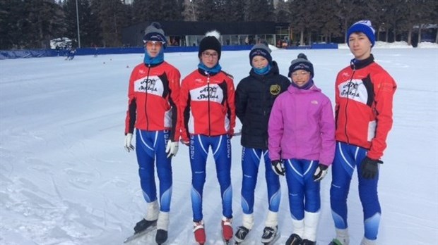 Patinage de vitesse : plusieurs médailles au championnat canadien longue piste