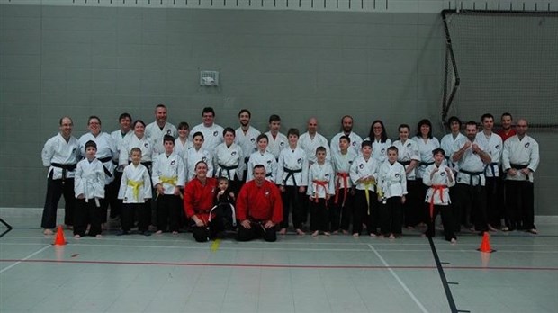 Compétition de karaté à Rivière-du-Loup 