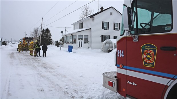 Intervention incendie à Saint-Modeste