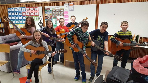 La musique fait vibrer les écoles de Squatec, Lac-des-Aigles et Biencourt