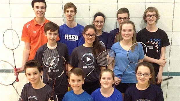 Badminton : dix médailles pour les Albatros à Gaspé