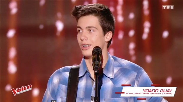 Un musicien de Saint-Mathieu-de-Rioux performe à The Voice France