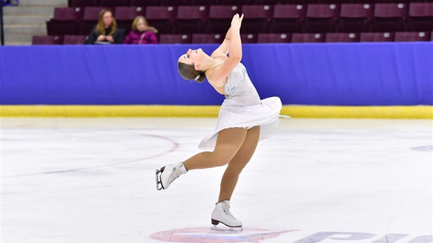 Marie-Philippe Nadeau, 5e au Canada en patinage synchronisé 