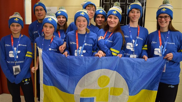 Cinq Loupiots aux Jeux du Québec