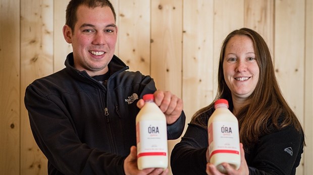 Le lait Óra, résolument moderne... comme dans le temps