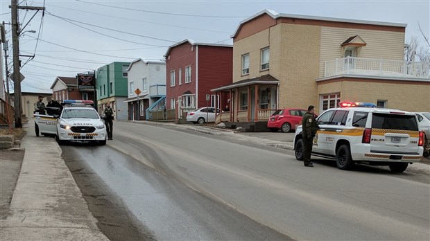 Arrestations sur la rue Témiscouata 