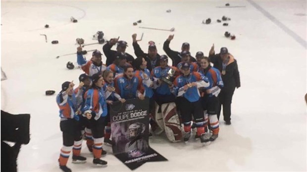 Les Cyclones du Bas-Saint-Laurent remportent la Coupe Dodge