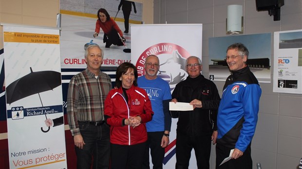 Mission accomplie pour le tournoi de curling Richard April 