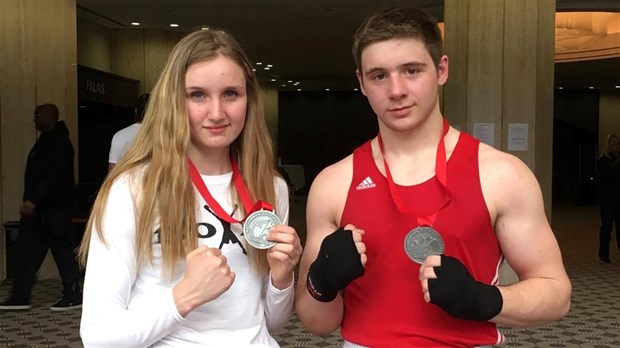 Fay Chabot et Bryan Nadeau Ouellet s'inclinent en finale