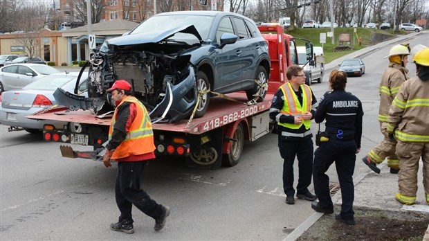 Accident à Rivière-du-Loup