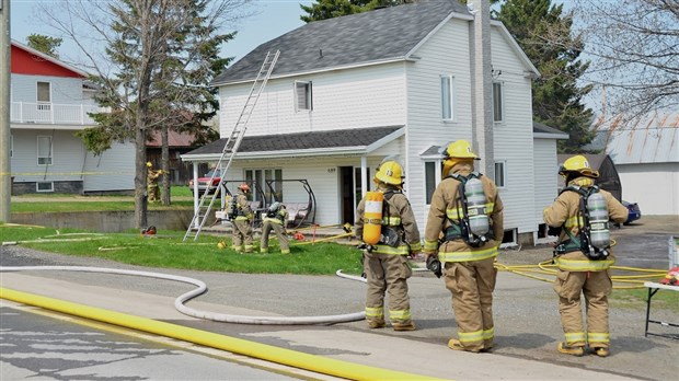 Intervention incendie à Saint-Antonin