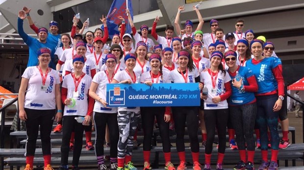 Un autre beau succès pour l’ÉSRDL à La Course