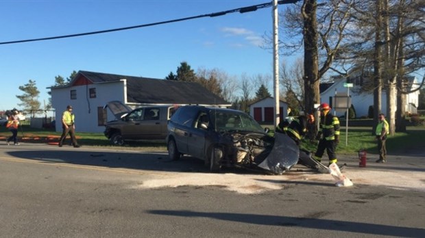  Collision à Saint-Arsène 