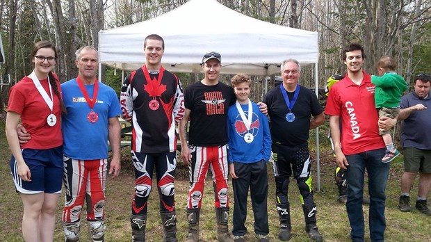 Trial : Michel Fortin-Bélanger commence sa saison en force