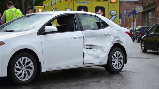 Collision à Rivière-du-Loup