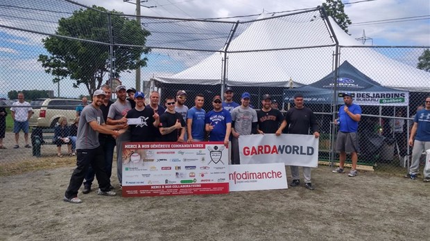 Un beau succès pour le premier Tournoi de balle Alex Belzile 