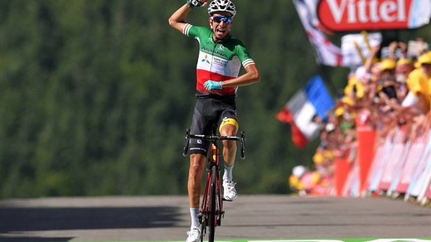 Premier Tech et Argon 18 en maillot jaune