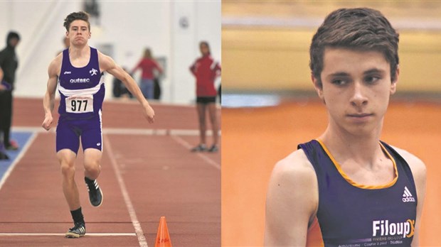 Pier-Olivier Lebrun et Nathan Soucy s'éclatent aux Jeux de la francophonie