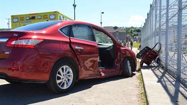Collision à Rivière-du-Loup