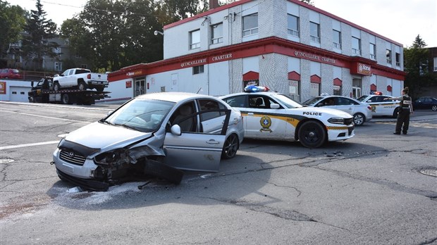 Collision à Rivière-du-Loup 