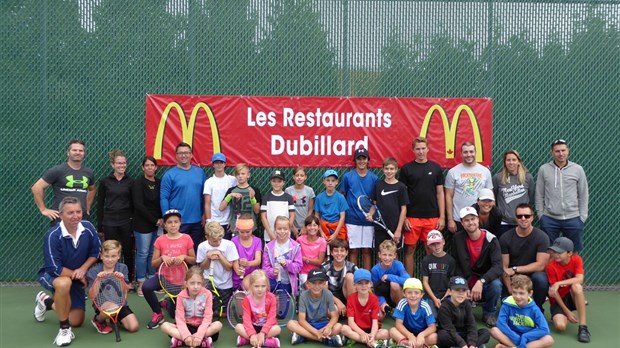 Semaine occupée au Club de tennis de Rivière-du-Loup