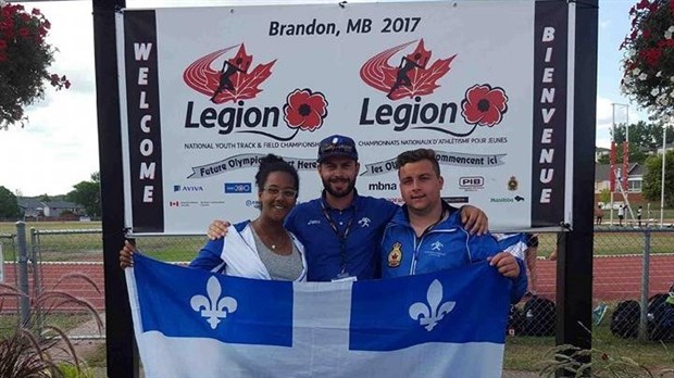 Trois Vaillants ont représenté leur province au Manitoba