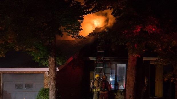 Incendie de résidence à Rivière-du-Loup