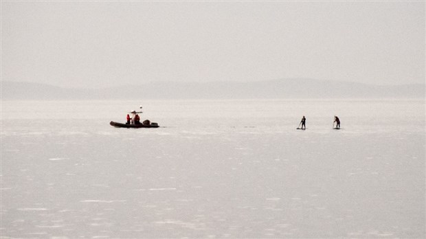Sortie nautique pour les pompiers de Rivière-du-Loup