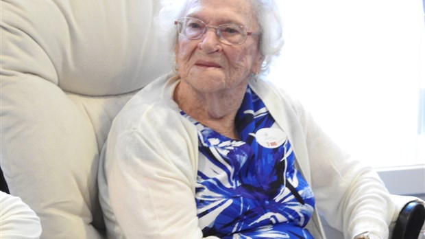 100e anniversaire de Mme Olivine Bourgoin