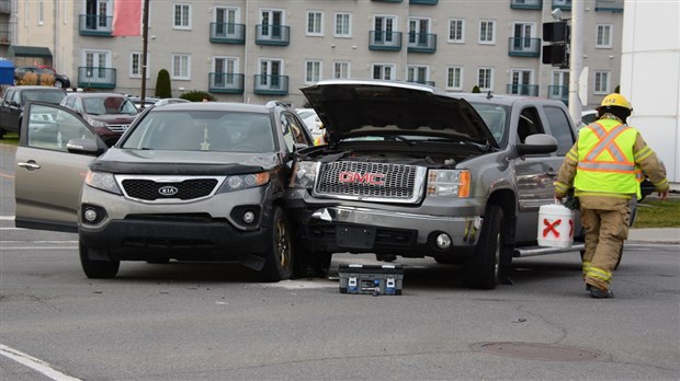 Collision à Rivière-du-Loup